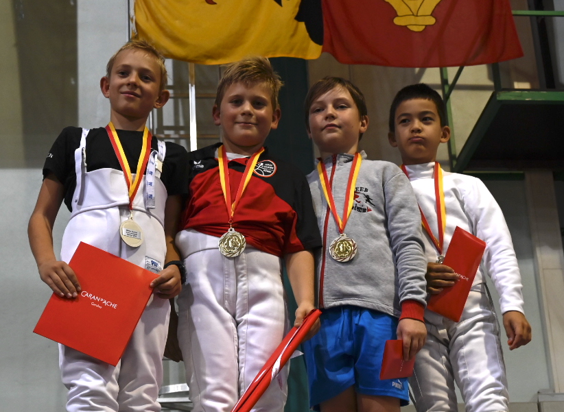 Podium U10 Garçons